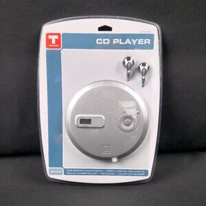 Trutech Discman Personal Portable CD Player With Earbuds T100-CD | NEW & SEALED